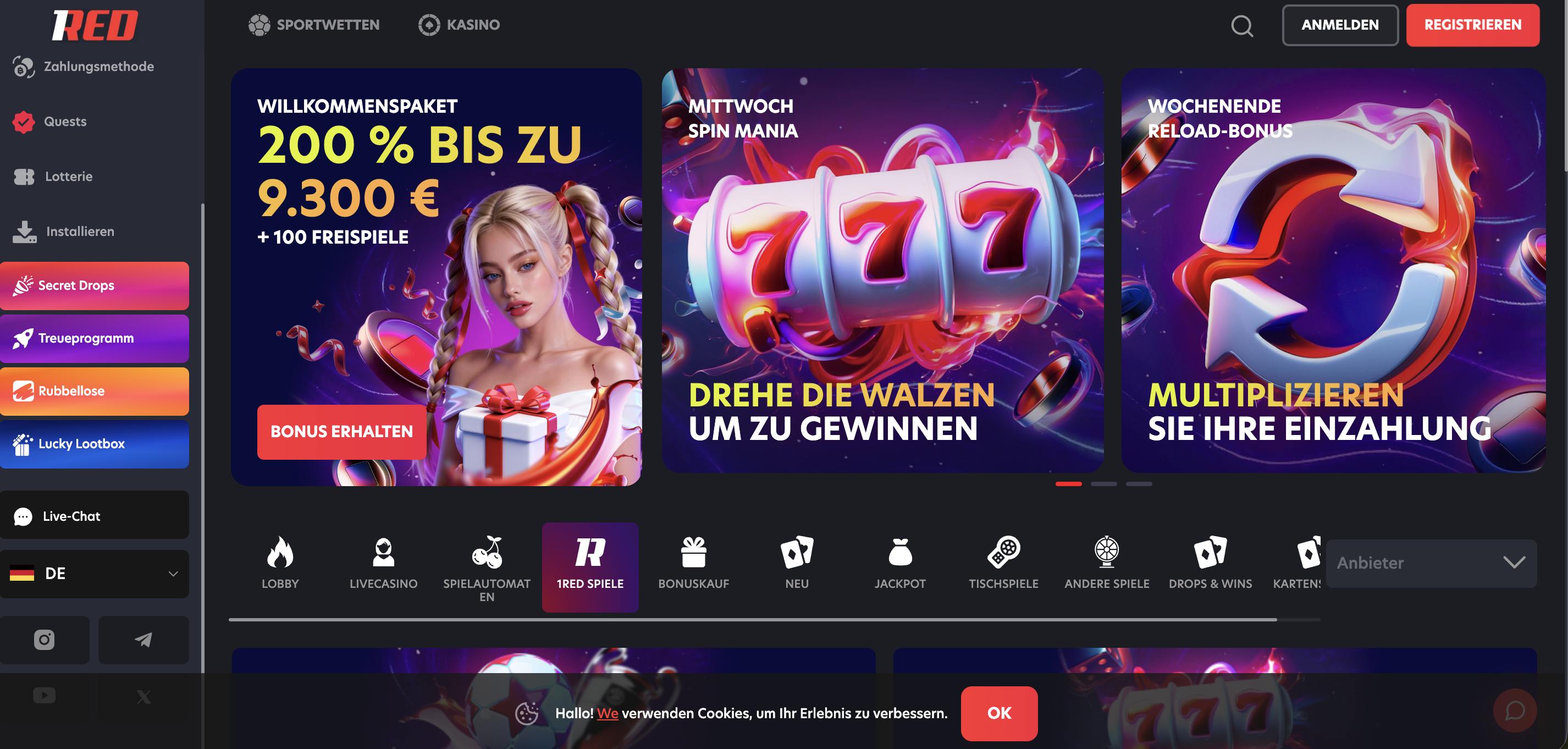 1RED Casino